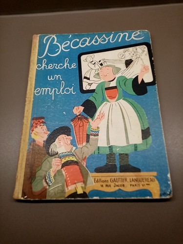 Bande dessinée bécassine - bande,