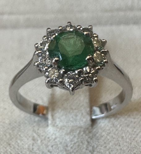 Bague blanc 18kt - bague, or