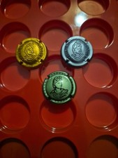 Lot De 3 Capsules Champagne