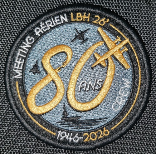 Patch aéronavale meeting - aéronavale, 80