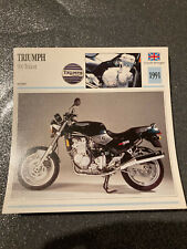 CARTE FICHE MOTO collection