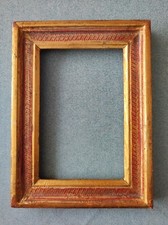 cadre bois Style Renaissance feuillure 13 cm x 9 frame peinture photo gravure