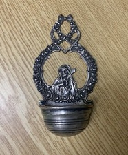 Magnifique Bénitier En Argent