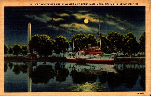 Postcard old wolverine - postcard,