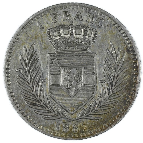 Congo belge franc 1887 - belge, un