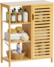 Meuble salle bain bambou - meuble, de