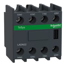 Schneider Electric LADN22 Contacts frontaux � vis 2O+2F