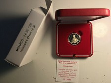 2 EURO MONACO 2020 BE 300 ANS NAISSANCE HONORE III COMMEMORATIVE PROOF
