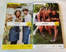 Annuaires Téléphonique 2018 Finistère / 1 Pages Jaunes + 1 Pages Blanches