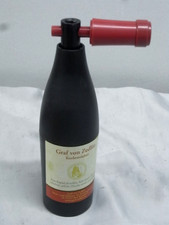 ??  RARE TIRE BOUCHON PUBLICITAIRE EN FORME DE BOUTEILLE DE VIN CORKSCREW
