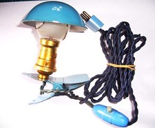 LAMPE VEILLEUSE VINTAGE A PINCE " 60 "