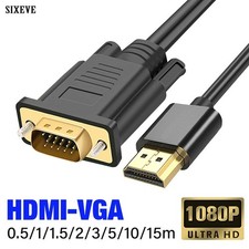 Adaptateur HDMI VGA convertisseur écran pc tv projecteur