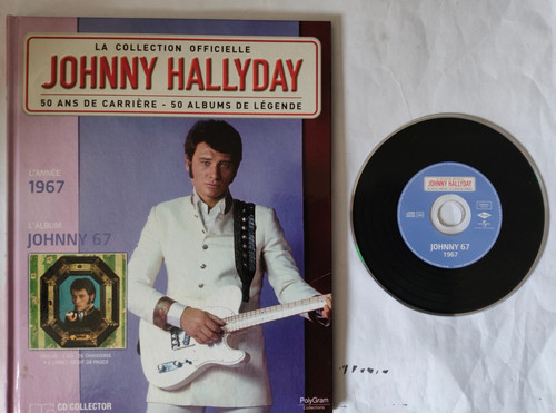 Johnny hallyday livret - hallyday, cd