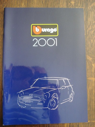 Catalogue burago 2001 - burago,