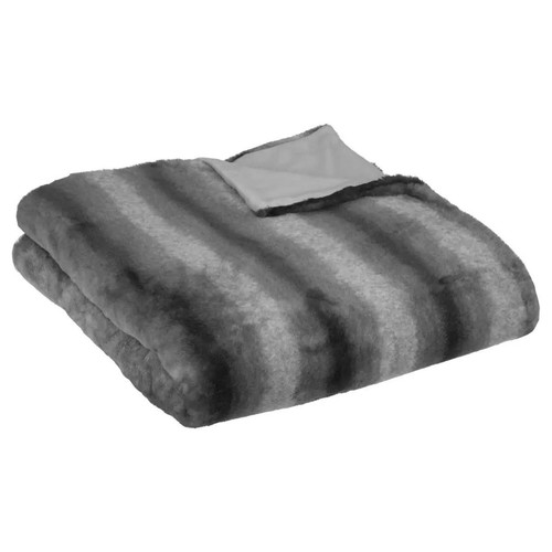 Plaid imitation fourrure - plaid,