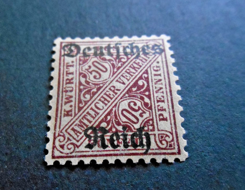 Timbre allemagne wurtemberg - ,