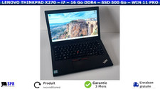 PC portable Lenovo x270 Intel
