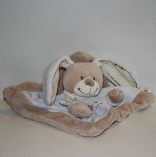 Doudou Lapin Nicotoy - Marron