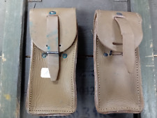 porte chargeur cuir ancien militaire armée française