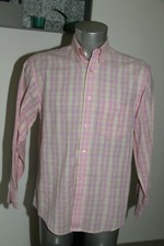 jolie chemise à carreaux rose