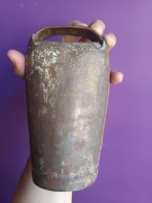 Grande cloche Ancienne sonnaille Vache montagne métal Laiton Ou Bronze