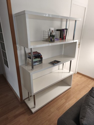 Bibliothèque moderne blanc - moderne,,