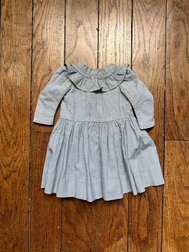 Robe poupée ancienne jumeau - poupée,