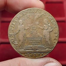 #111-4 ~ Token / Jeton - LOUIS XIII Translation du coeur d’Henri III 1627 - Rare