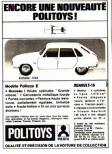 PUB VEHICULE  " POLITOYS-M