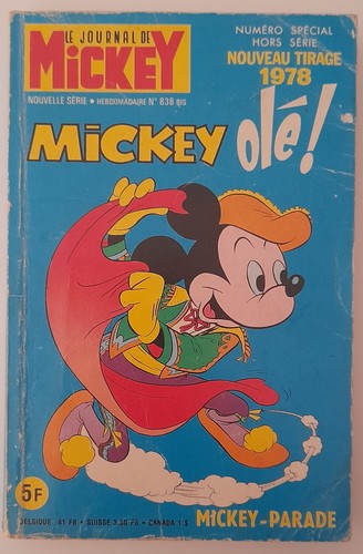 Mickey parade 838 bis - bis,