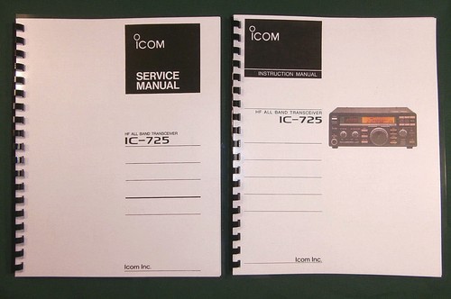 Icom 725 instruction - icom,