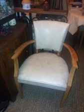 2 chaises bridge annèe 1950