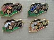 LOT DE 4 PIN'S JEEP CHEROKEE 4X4 ARTHUS BERTRAND - SPORT-AUTO