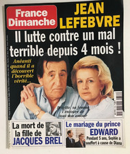 ►FRANCE DIMANCHE n°2733-1999-LEFEBVRE-ALYSSA MILANO-DOHERTY-SOPHIE MARCEAU-DELON