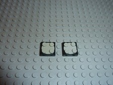 LEGO Turntable 2x2 Plate Top Black/Oldgray Réf 3680c01 Set 10030/6953/4729/4709