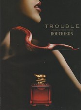 Publicité papier - advertising paper - Trouble de Boucheron