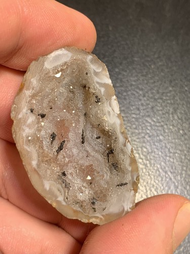 Agate eau sciée géode - eau,
