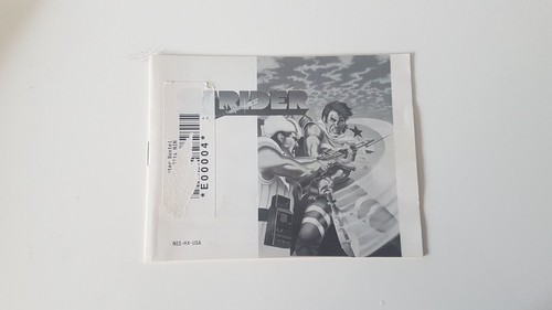 Strider nintendo nes manuel - strider,