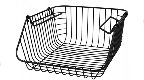 Panier métal noir - noir, À