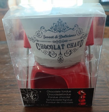 SERVICE A FONDUE AU CHOCOLAT