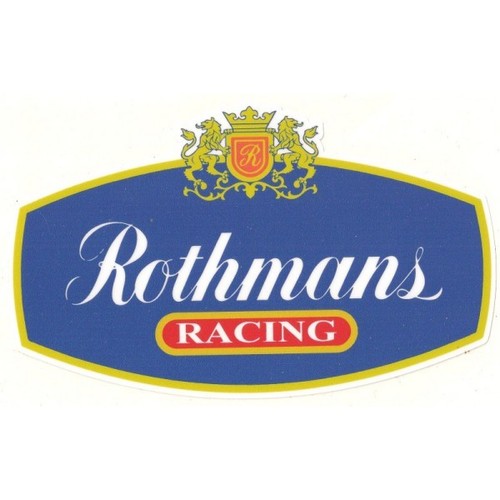 Rothmans racing sticker - racing,