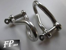 Manille torse 8mm - , axe