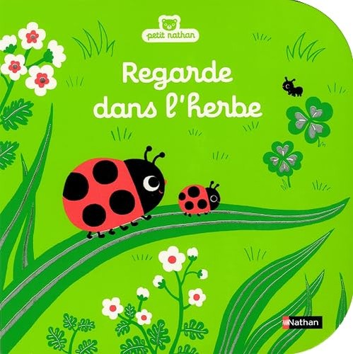 Regarde dans herbe - regarde,