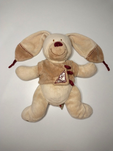 Peluche doudou bastien lapin - bastien,