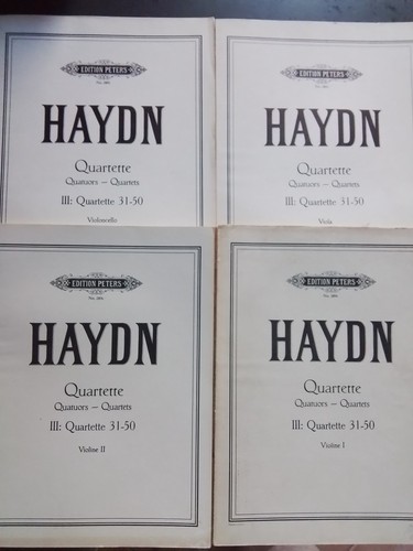 Partition haydn quatuors - ,