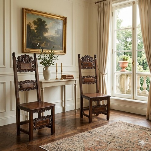 Paire grands fauteuils - paire,