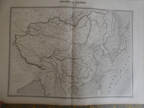 Carte issue atlas geographie