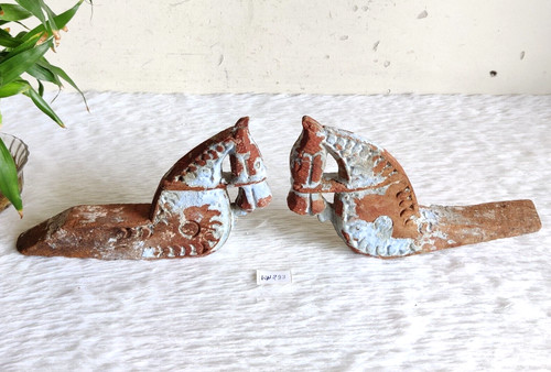 Antique fait bois cheval - fait,