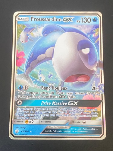 Carte pokemon froussardine - pokemon,