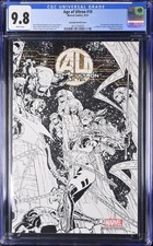Age of Ultron #10 1st Angela in Marvel Sketch variant 1:100 CGC 9.8 2013